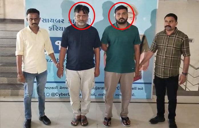 સાયબર ક્રાઈમ આચરતી ગેંગના બે આરોપીની પાટણથી ધરપકડ, દેશભરમાં સાયબર ફ્રોડની 542 અરજી, રૂ.247 કરોડનું ફ્રોડ