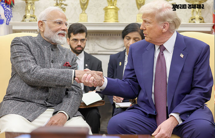 અમેરિકાની ટૅરિફની ધમકી બાદ ભારતનો જવાબ, 'ફોર્સ્ડ લેબર' મુદ્દે સેક્શન 301 પર મંત્રણા ચાલુ