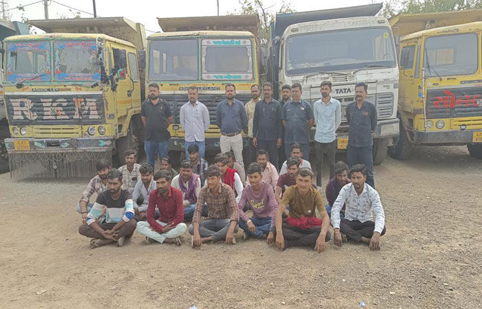 મોટા કેરાળામાં માલિકીની જમીનમાંથી ગેરકદાયદે ખનન ઝડપાયું,