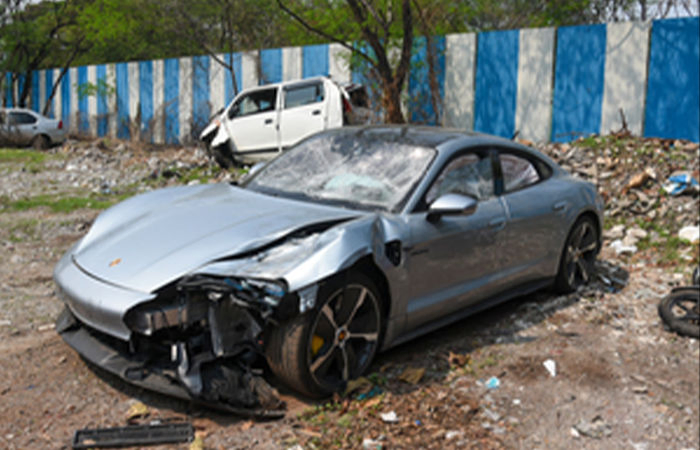 Grandfather of minor accused arrested for threatening family driver in Pune car crash
