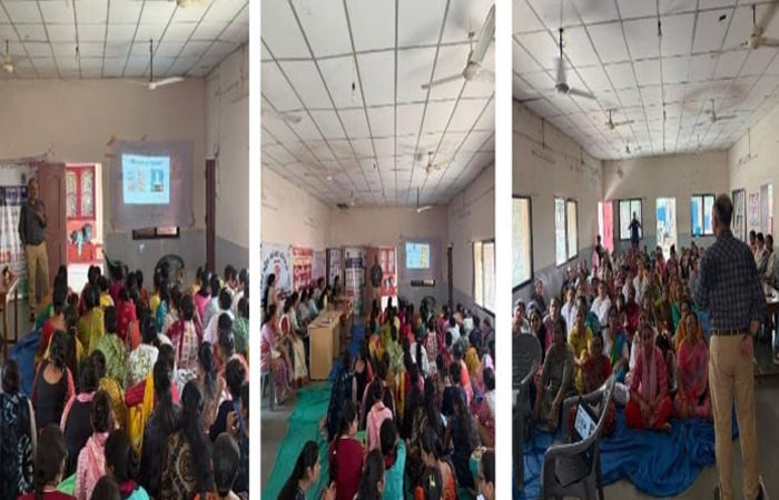 જામનગરના સ્વામિનારાયણ નગર વિસ્તારમાં સાયબર ક્રાઈમ પોલીસ વિભાગની ટીમ દ્વારા લોક જાગૃતિનો કાર્યક્રમ યોજાયો
