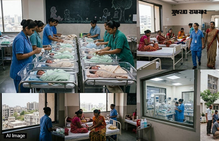 ગુજરાતમાં એક વર્ષમાં 11.76 લાખ બાળકોનો જન્મ, 6 વર્ષમાં સૌથી વધુ, બાળક સામે બાળકીના જન્મનું પ્રમાણ 910