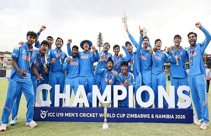 U19 વર્લ્ડકપ જીતનારી ટીમ ઈન્ડિયા પર કરોડો રૂપિયાનો વરસાદ, BCCIએ જાહેર કરી પ્રાઈઝ મની