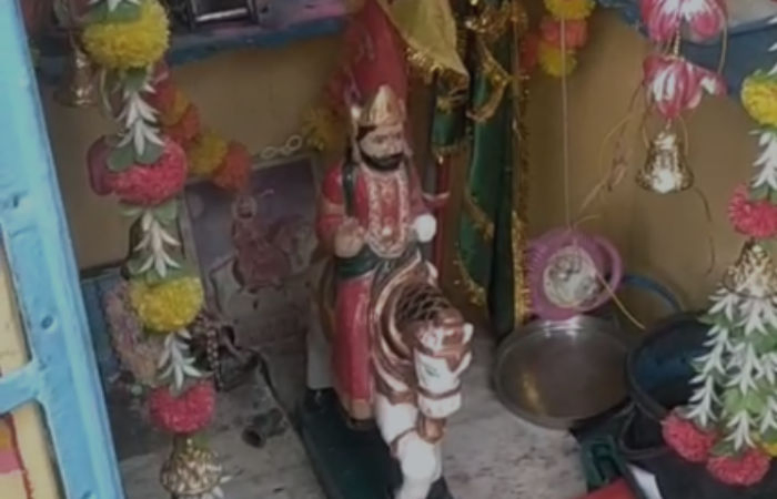 Youth vandalises Ramdevpir temple in Bapunagar, held by locals