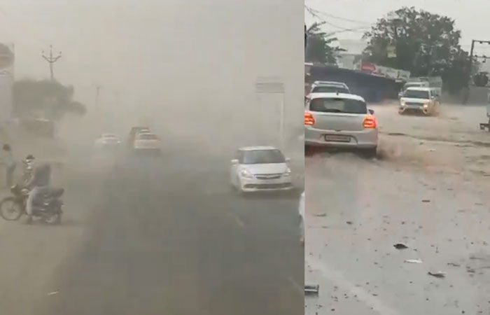 Rains, Dust storms take over as Gujarat experience massive weather change