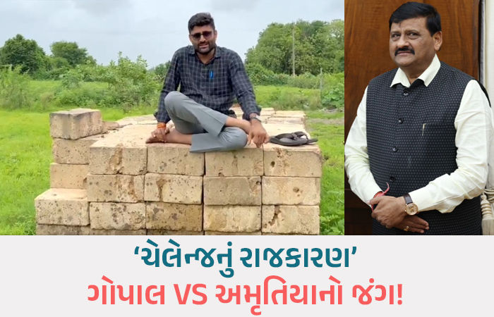 ભાજપના ધારાસભ્ય કાંતિ અમૃતિયાની ચેલેન્જ ઈટાલિયાએ સ્વીકારી, કહ્યું- '12 જુલાઈ સુધીમાં રાજીનામું આપો'