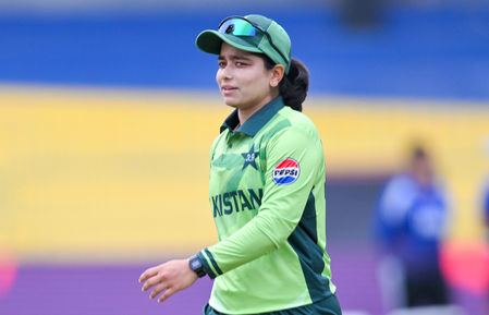 Pakistan captain Fatima Sana scripts fastest women’s T20I fifty