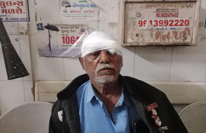 ધ્રાંગધ્રા શહેરમાં ચાઈનીઝ દોરીથી આધેડને ગંભીર ઈજા