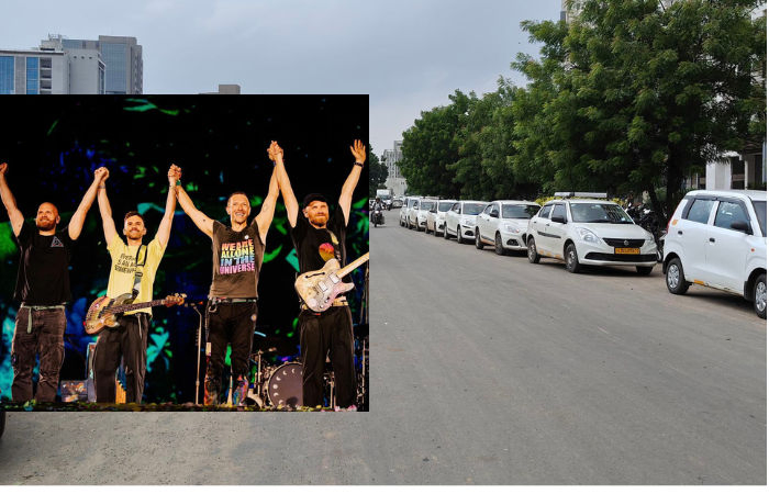 Taxis to the Coldplay concert make a killing as surge pricing takes over