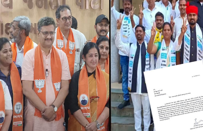 ગુજરાત AAPને ડબલ ઝટકો: વડોદરામાં 40 કાર્યકરોએ કેસરીયો ધારણ કર્યો, દેડિયાપાડા તાલુકા પ્રમુખનું રાજીનામું