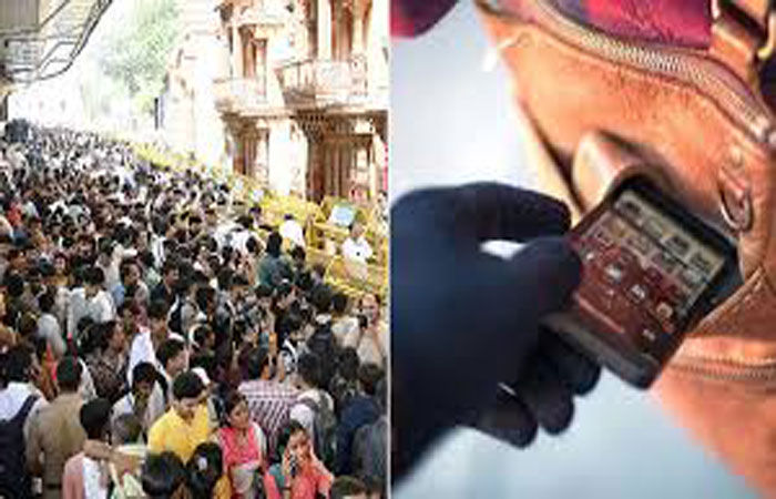 લાલબાગ ચા રાજાના વિસર્જનમાં 100થી વધુ મોબાઇલ ચોરાયા, અનેક ચેઈન સ્નેચિંગ