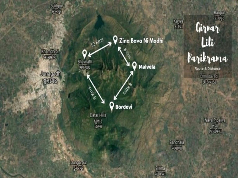 Girnar’s ‘Lili’ Parikrama not green enough as tourists litter on route