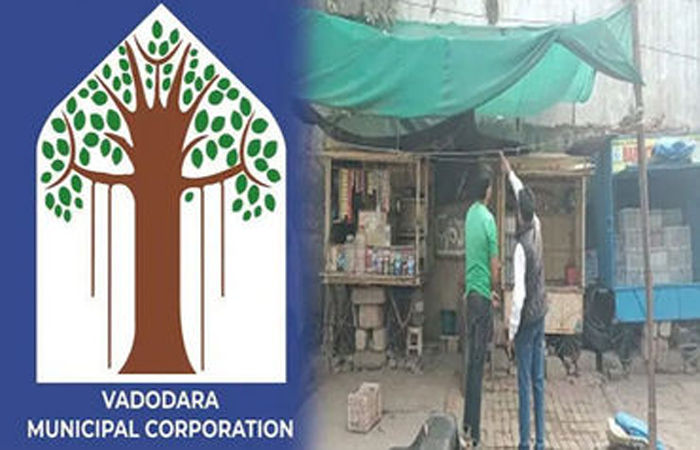 વડોદરામાં દબાણ હટાવો ઝુંબેશ : ભાયલી વિસ્તારમાં હંગામી દબાણનો સફાયો, ત્રણ ટ્રક ભરી સામાન જપ્ત