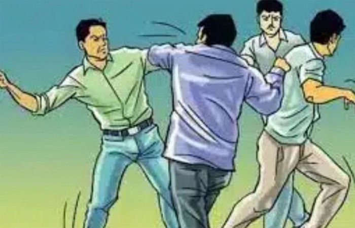 નાણાની લેવડદેવડ બાબતે પાર્ટી પ્લોટમાં મળેલ સમાધાન બેઠકમાં બિઝનેસમેનો વચ્ચે મારામારી