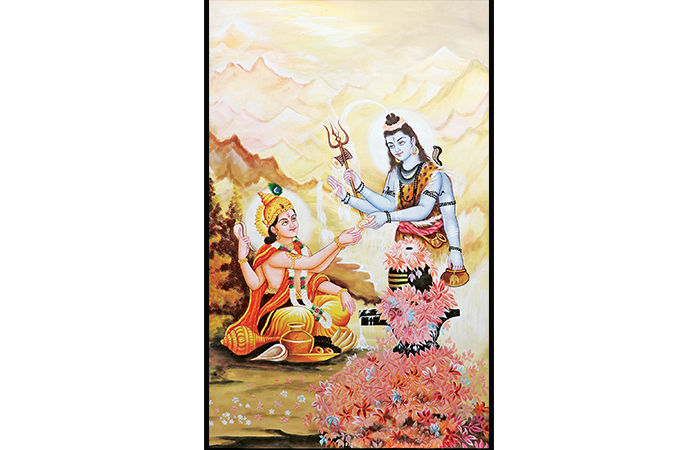 શ્રીદામા અસુરનો હાહાકાર અને શ્રીવિષ્ણુની તપસ્યા