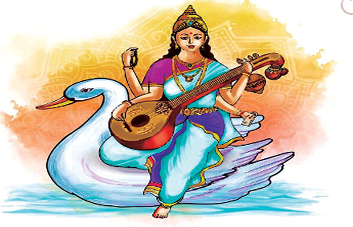 મા સરસ્વતી અને મા શારદાના ભિન્ન સ્વરૂપો