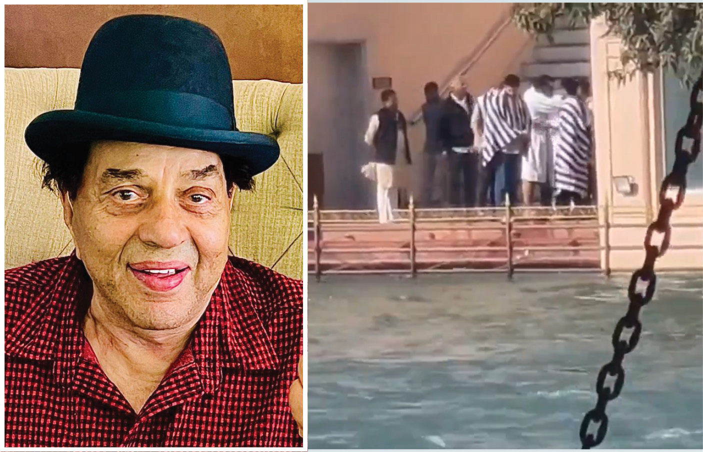VIDEO : સનીના પુત્રએ હરિદ્વારમાં ધર્મેન્દ્રની અસ્થિઓનું કર્યું વિસર્જન, રડી પડ્યા બોબી દેઓલ