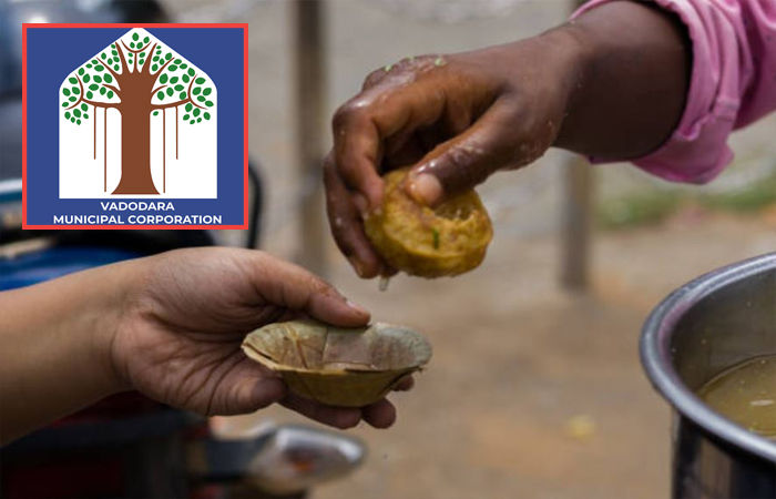 વડોદરામાં ચોમાસાના પગલે પાણીપુરીના વિક્રેતાને ત્યાં આરોગ્ય વિભાગનું ચેકિંગ