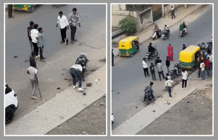 અમદાવાદના ચાંદખેડામાં જૂની અદાવતમાં દલિત યુવકને અપશબ્દો કહ્યા, વાહનમાં કરી તોડફોડ