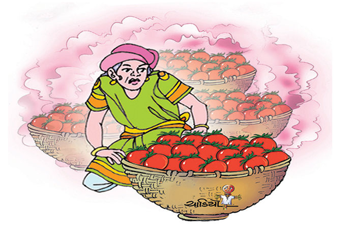 લાલચી ખેડૂત .