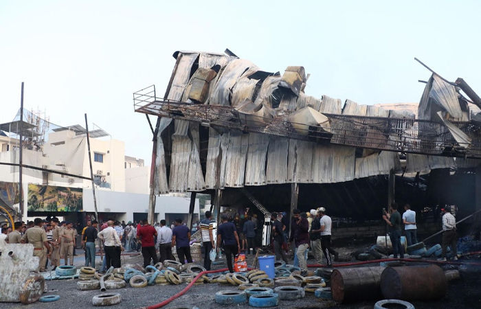 Rajkot game zone fire: Six officials suspended