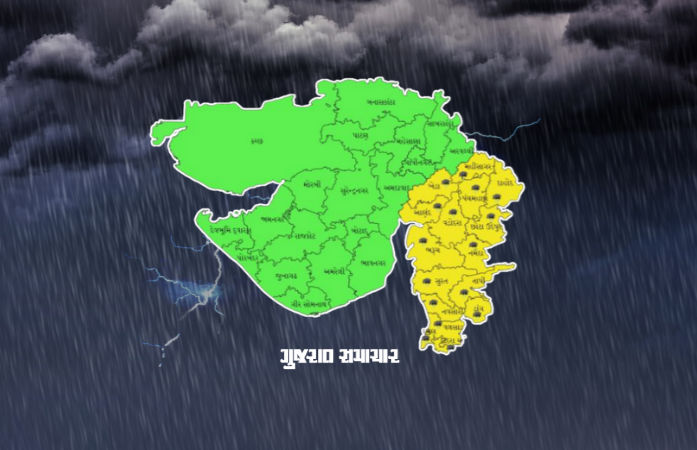ગુજરાતના 3 જિલ્લામાં રેડ એલર્ટ, આગામી 6 દિવસ ગાજવીજ સાથે ભારે વરસાદની આગાહી