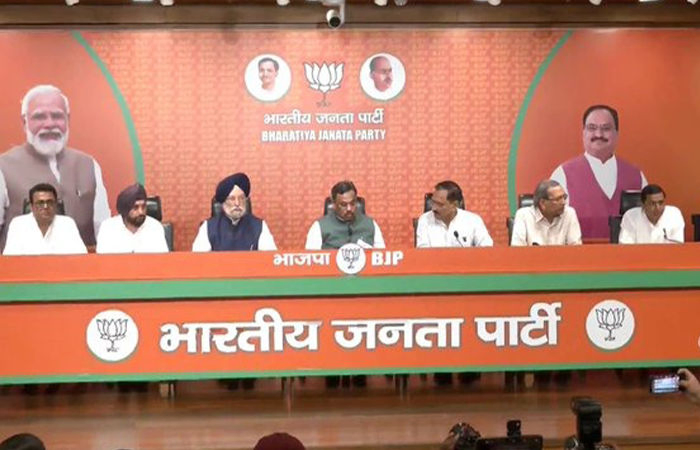 Arvinder Singh Lovely and four others join BJP, days after quitting Congress