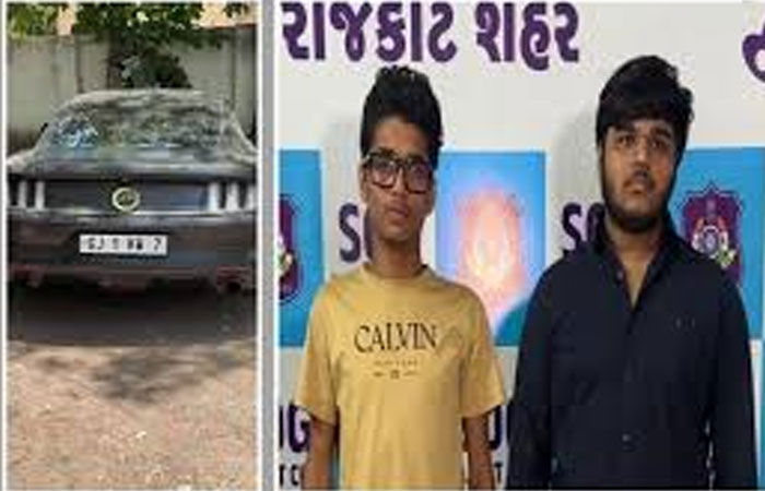 અમદાવાદના બુટલેગરના ઉઠીયાણ પૌત્ર સહિત 3 વિદેશી હથિયાર સાથે ઝડપાયા