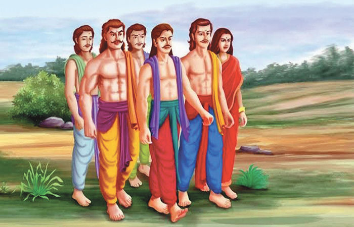 દ્રૌપદીનો યુદ્ધ પછીનો પસ્તાવો                               .