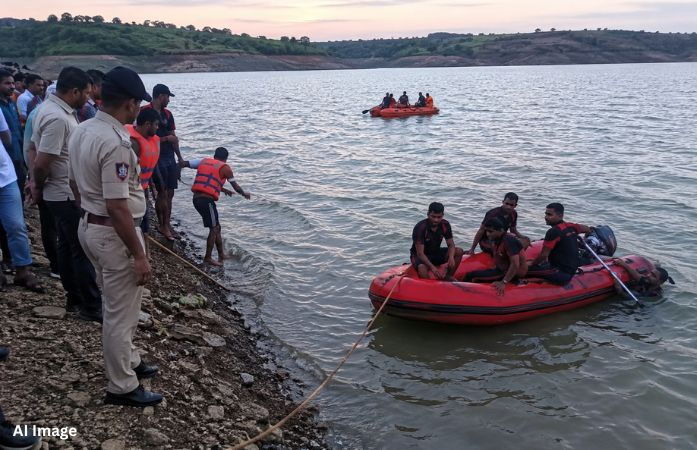 સુરત: કાકરાપાર ડેમમાં ડૂબવાથી એક જ પરિવારના 4 પિતરાઈ ભાઈઓના મોત, એકને બચાવવા જતાં અન્ય ત્રણ પણ ગરકાવ