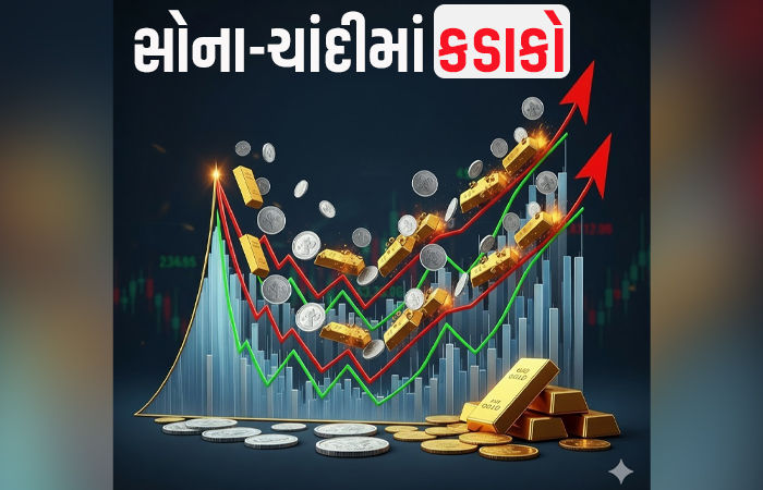 ચાંદીમાં મોટી ઉથલપાથલ, અઢી લાખને સ્પર્શ્યા બાદ એક જ ઝાટકે રૂ. 21,000નો કડાકો
