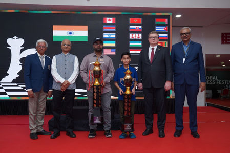 Iniyan Pa, Nithin, and Madhvendra emerge champions in Mumbai chess event