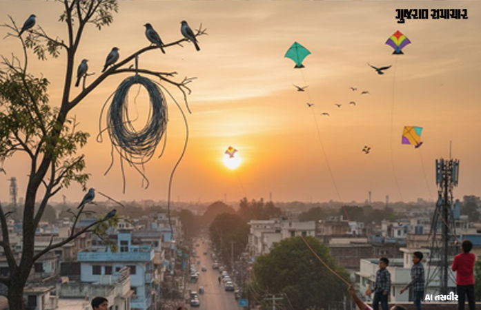 સુરતમાં સવારના 6 થી 8 વાગ્યા દરમિયાન પતંગ ઉડાડવા પર પ્રતિબંધ, સોમવારથી જાહેરનામું થશે અમલી