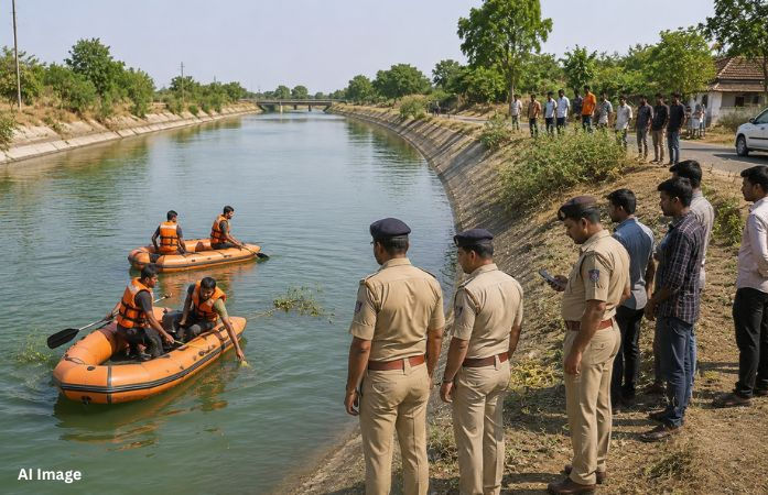આણંદ: ઉમરેઠમાં કાલસર ગામ નજીક મહી કેનાલમાં દંપતીએ મોતની છલાંગ લગાવી, પોલીસે તપાસ હાથ ધરી