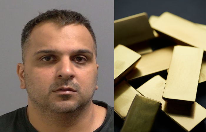 Indian-origin man involved in 400 kg gold heist arrested in Canada
