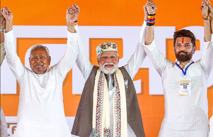બિહાર વિધાનસભા ચૂંટણીમાં NDAની ઐતિહાસિક જીતનો શ્રેય 6 દિગ્ગજોને