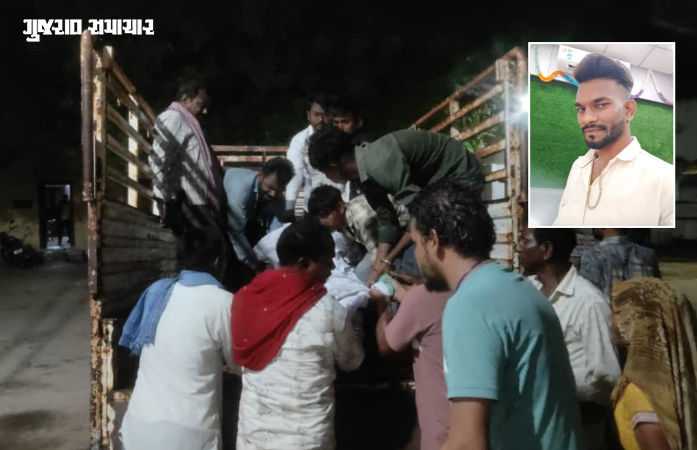 નસવાડી: ખેતરમાં કામ કરતી વખતે વીજળી પડતા યુવકનું મોત, 2નો આબાદ બચાવ, મકાઈના ડોડા ભરતી વખતે કાળ ત્રાટક્યો