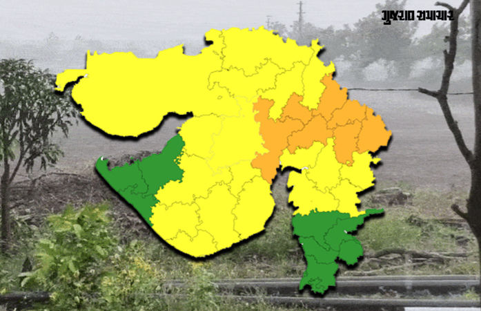 હવામાન વિભાગનું નાઉકાસ્ટ: અમદાવાદ સહિત કુલ 7 જિલ્લાઓમાં ઑરેન્જ ઍલર્ટ, 19માં યલો ઍલર્ટ