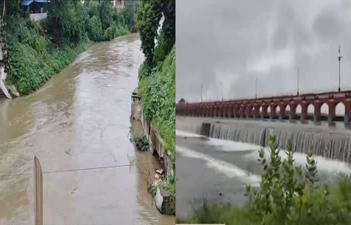 વડોદરાના આજવા સરોવરમાંથી 1540 ક્યુસેક પાણી છોડાયું