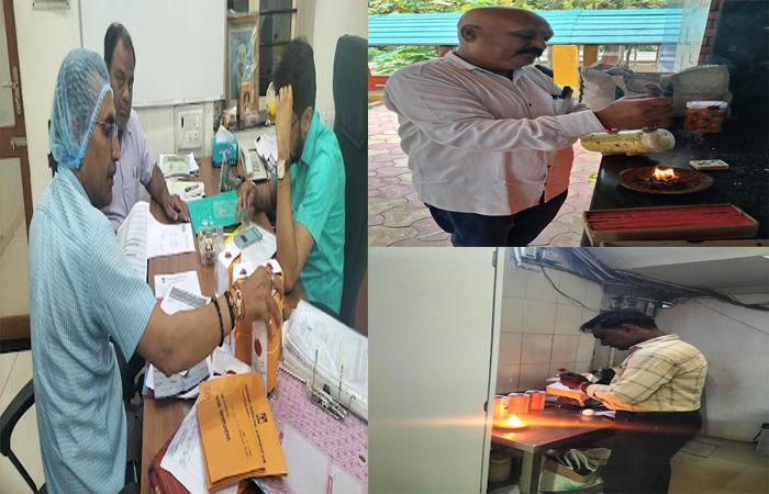 વડોદરા કોર્પોરેશન દ્વારા ખાદ્ય પદાર્થોના વેચાણ સ્થળેથી ચેકિંગ કરી 11 નમૂના તપાસ માટે લીધા