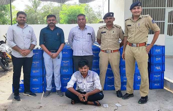 વિઠલાપુરની કંપનીમાં રૃ.54.95 લાખના મુદ્દામાલની ચોરી કરનાર તસ્કર ઝડપાયો
