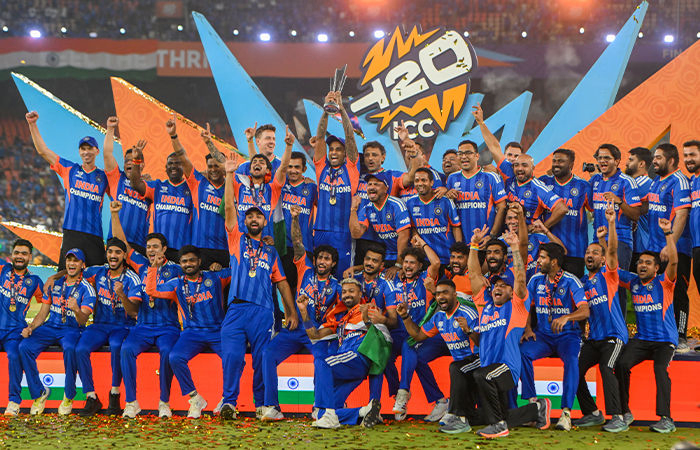 T20 વર્લ્ડ ચેમ્પિયન ટીમ ઈન્ડિયા પર કરોડોનો વરસાદ, ન્યૂઝીલેન્ડને પણ બમ્પર પ્રાઈઝ મની