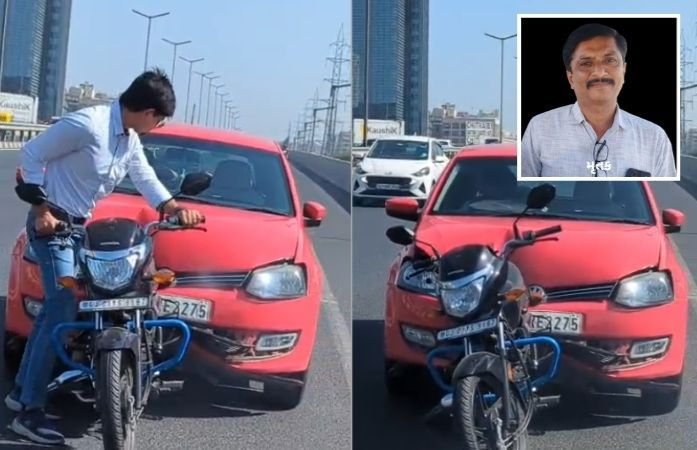 અમદાવાદ પકવાન બ્રિજ હિટ એન્ડ રન કેસ: 7 દિવસની સારવાર બાદ બાઈક ચાલકનું મોત, કાર ચાલકે ઢસડ્યું હતું બાઈક