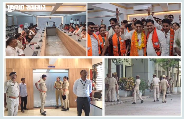 ગેટ પર પોલીસ ઉભી રહી ને ખેલ પલટાયો! છોટા ઉદેપુરમાં ધરપકડના ડરે AAPના ઉમેદવાર ગેરહાજર, જિ.પંચાયતમાં ભાજપની જીત