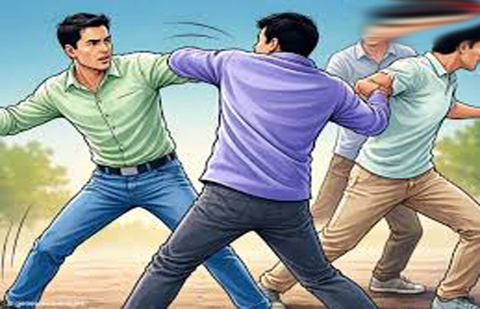 પાલિતાણાના ડોળી કામદાર સમૃદ્ધિ યોજનાના સહયોગીને માર માર્યો