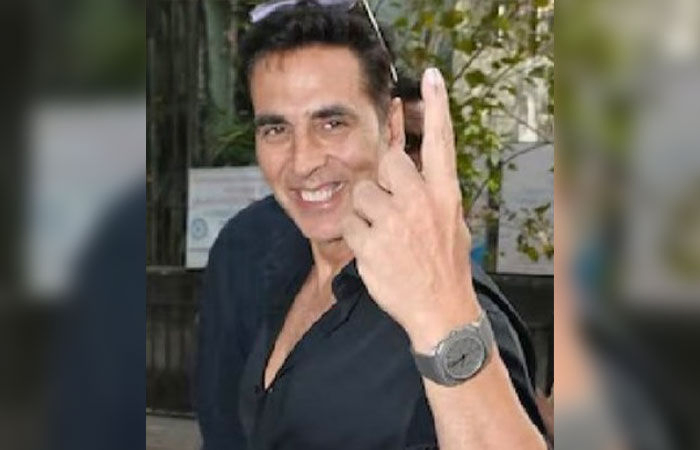 Maharashtra starts voting to pick new govt, Akshay Kumar among early voters