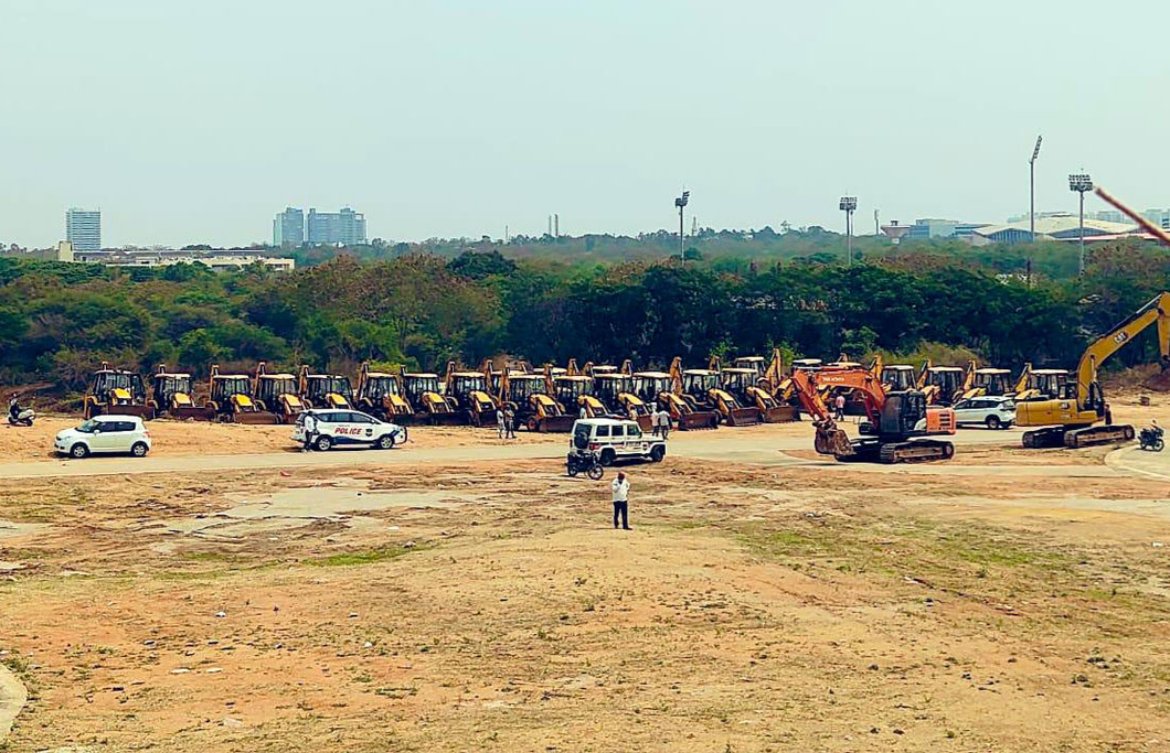 Supreme Court stays tree felling on land near Hyderabad University