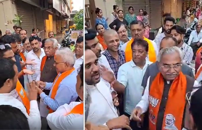 VIDEO: અમદાવાદમાં ભાજપ MLA-કોર્પોરેટરને રોષે ભરાયેલા સ્થાનિકોએ ઘેર્યા, જોવા જેવી થઈ