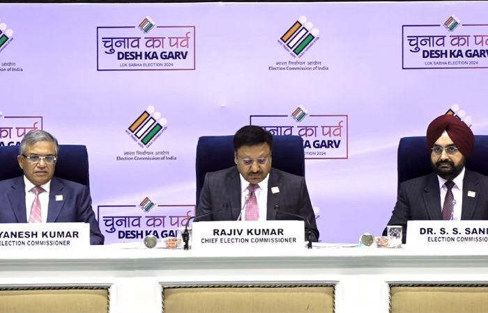 Lok Sabha Election Date : લોકસભા ચૂંટણીનું પરિણામ 4 જૂને, 19 એપ્રિલથી મતદાન સાત તબક્કામાં, ગુજરાતમાં 7મેએ વોટિંગ