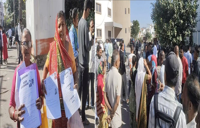વડોદરામાં પ્રધાનમંત્રી આવાસના ડ્રો મુદ્દે અરજદારોનો ભારે હોબાળો